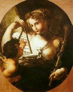 Sebastiano Conca Allegory of Science Sweden oil painting artist